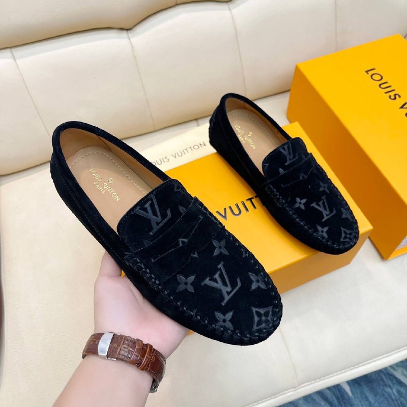Louis Vuitton high-end classic men's leather shoes product image 2 thumbnail