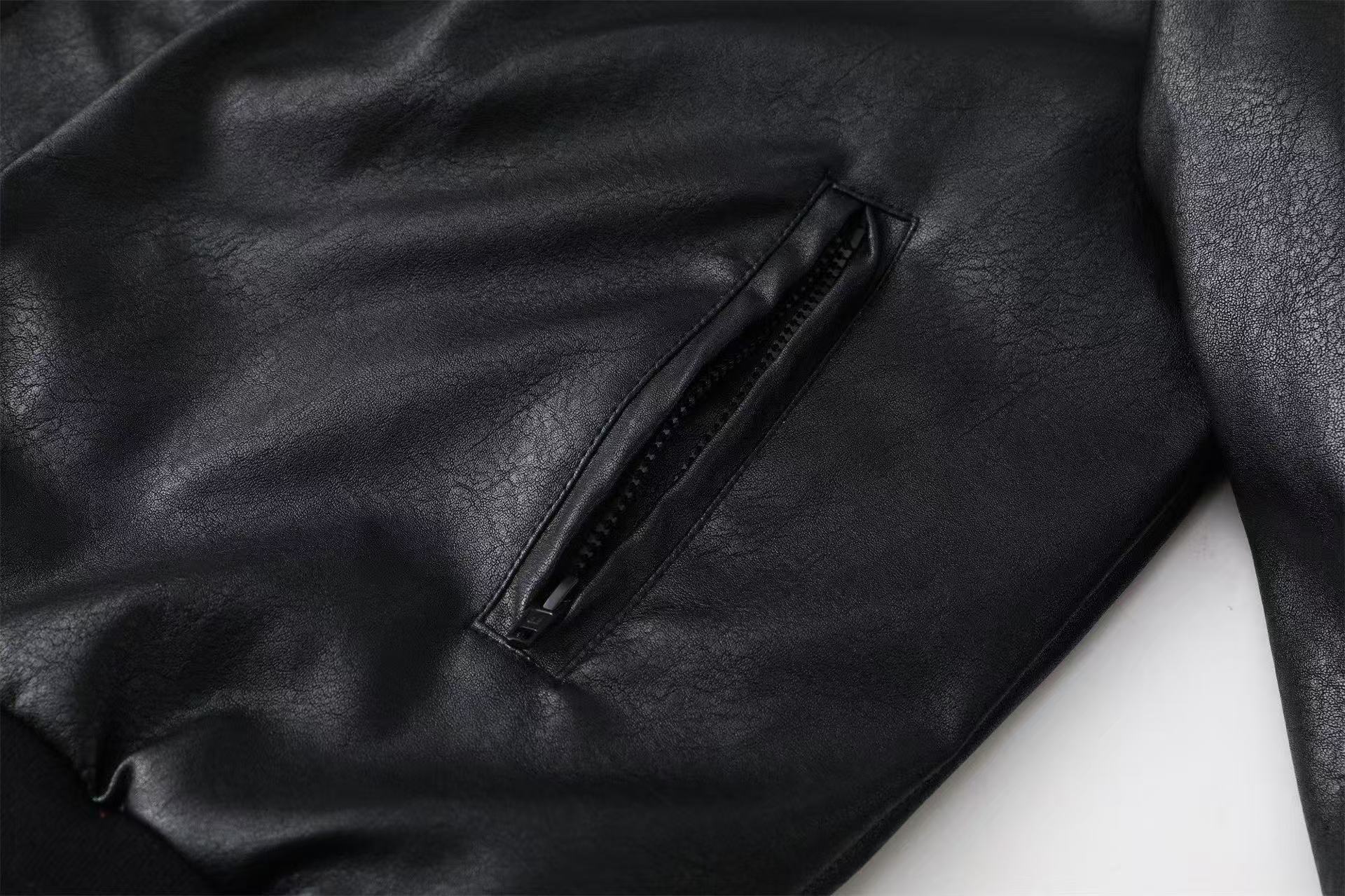 Balenciaga Balenciaga simulation PU leather jacket jacket product image 4 thumbnail