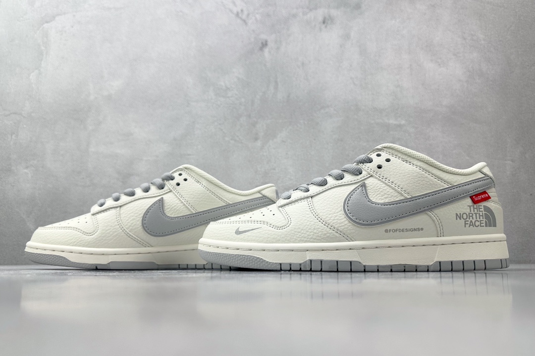 Nike Dunk Low North Face Collaboration - Off-White/Grey product image 5 thumbnail