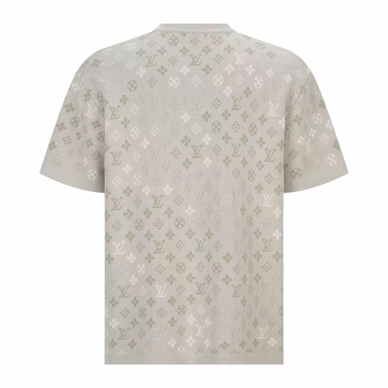 Louis Vuitton Full Monogram Jacquard Knit Crew Neck Short Sleeve Tee product image 2 thumbnail