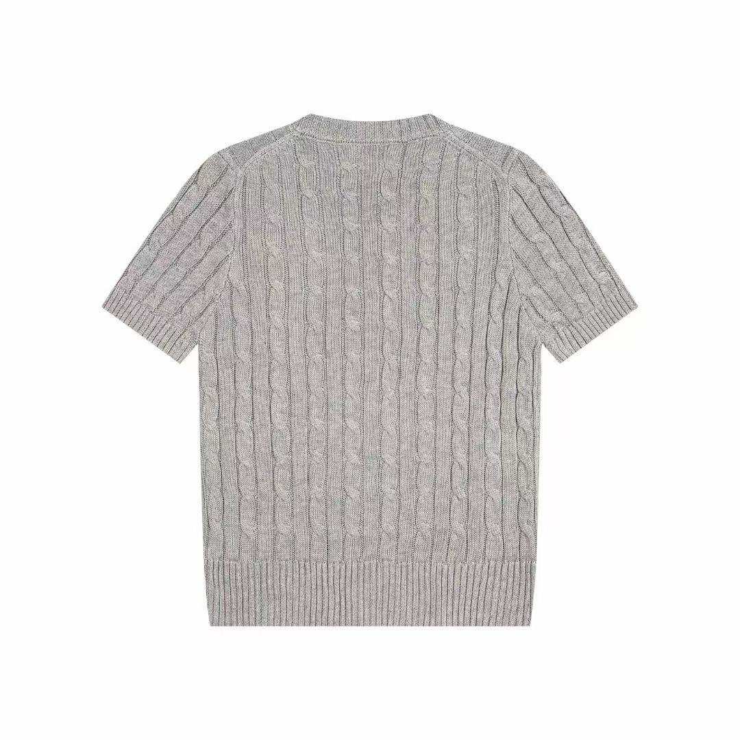 Ralph Lauren Classic Cable Knit Embroidered Crew Neck Short Sleeve T-shirt product image 2 thumbnail