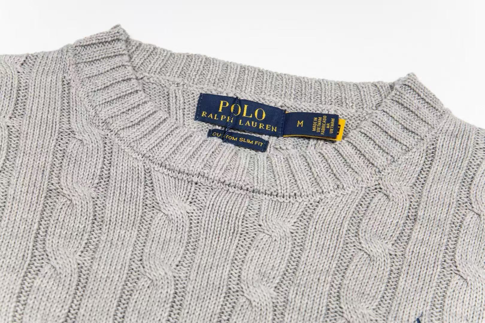Ralph Lauren Classic Cable Knit Embroidered Crew Neck Short Sleeve T-shirt product image 4 thumbnail