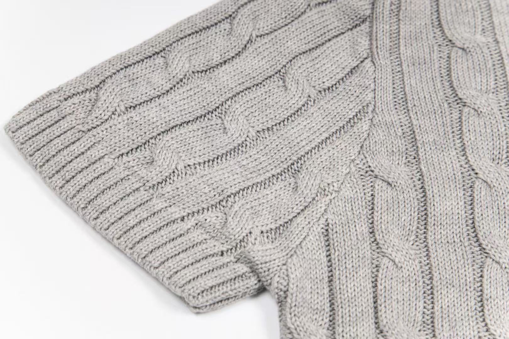 Ralph Lauren Classic Cable Knit Embroidered Crew Neck Short Sleeve T-shirt product image 5 thumbnail