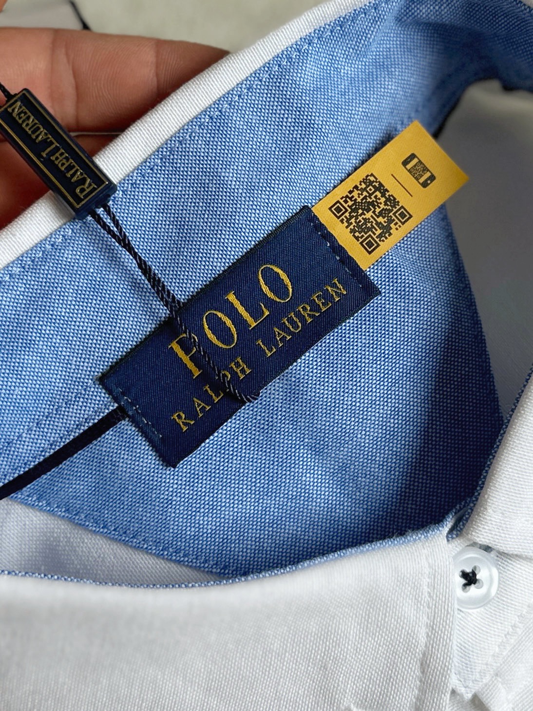 Ralph Lauren Embroidered Premium Oxford Unisex Oversized Long Sleeve Shirt product image 4 thumbnail