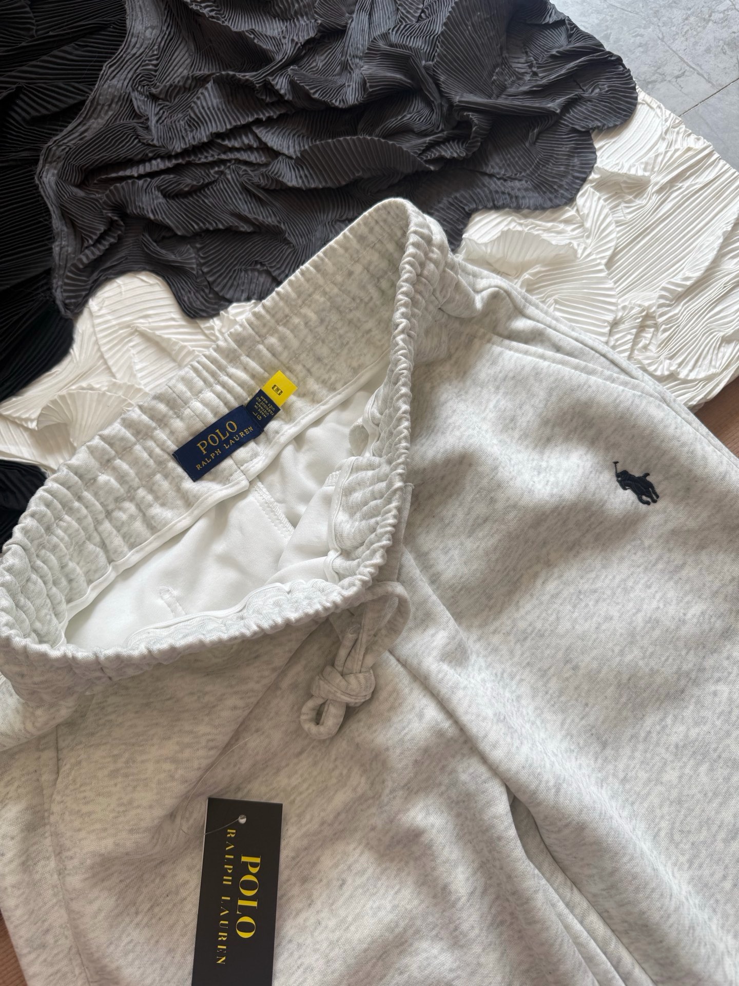 Polo Ralph Lauren Classic Pony Embroidery Curved Cut Casual Sweatpants product image 4 thumbnail