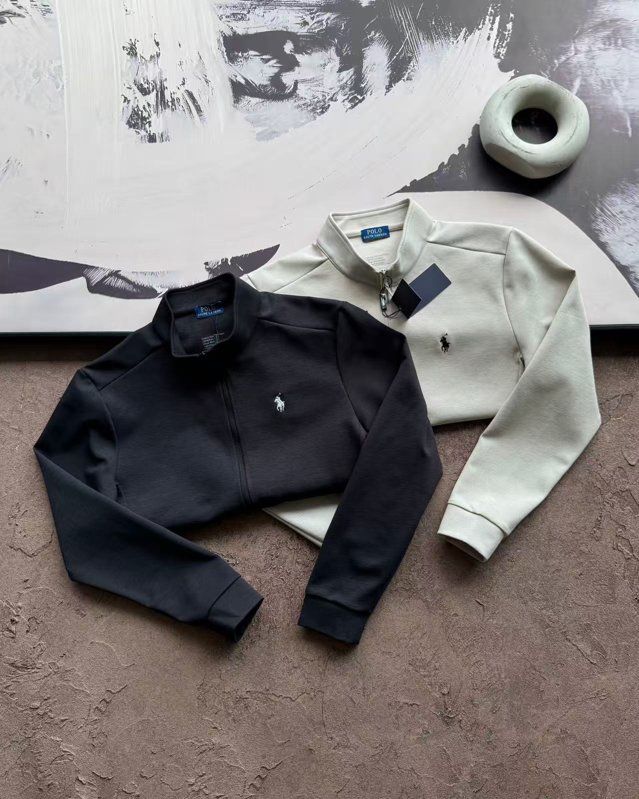 Ralph Lauren High Performance Knit Stand Collar Jacket product image 3 thumbnail