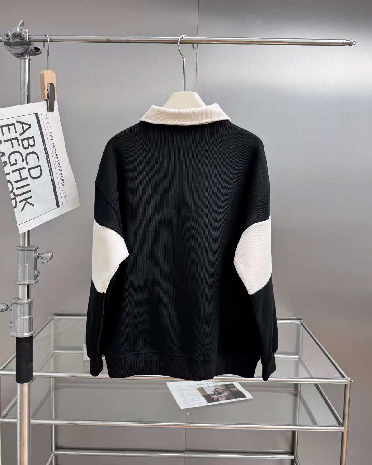 Burberry-2026ss-tb-colorblock-longsleeve-polo product image 2 thumbnail