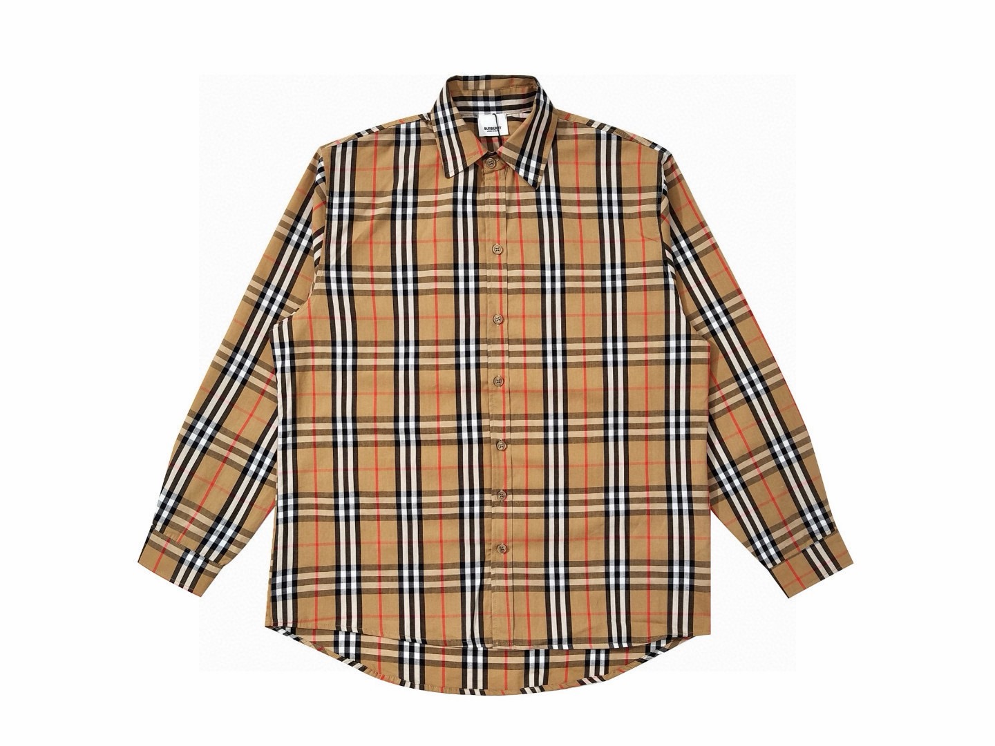 Burberry Classic Vintage Check Long Sleeve Unisex Shirt