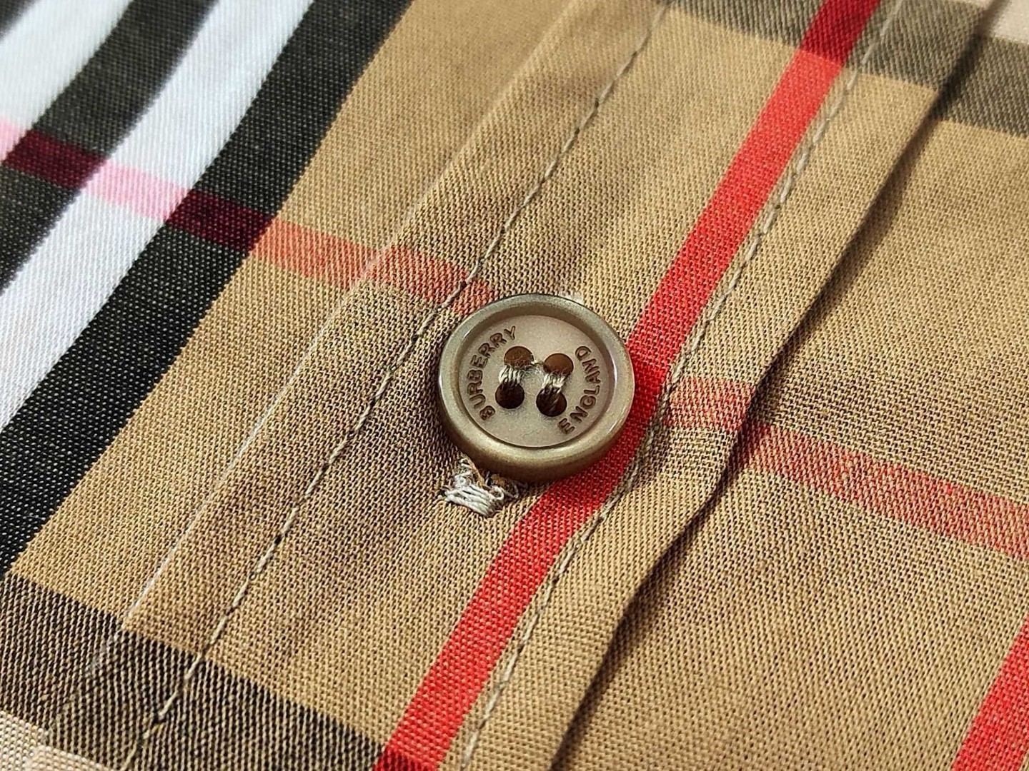 Burberry Classic Vintage Check Long Sleeve Unisex Shirt product image 5 thumbnail