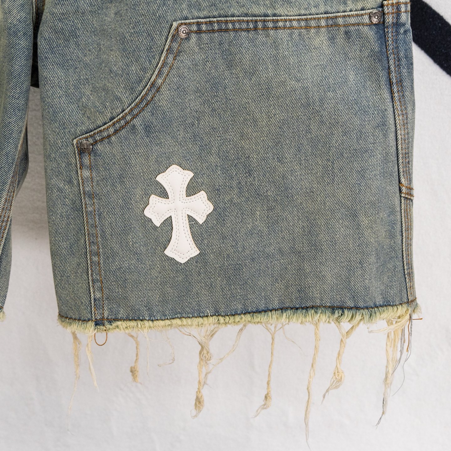 Chrome Hearts City Limited Vintage Remake Denim Shorts product image 5 thumbnail