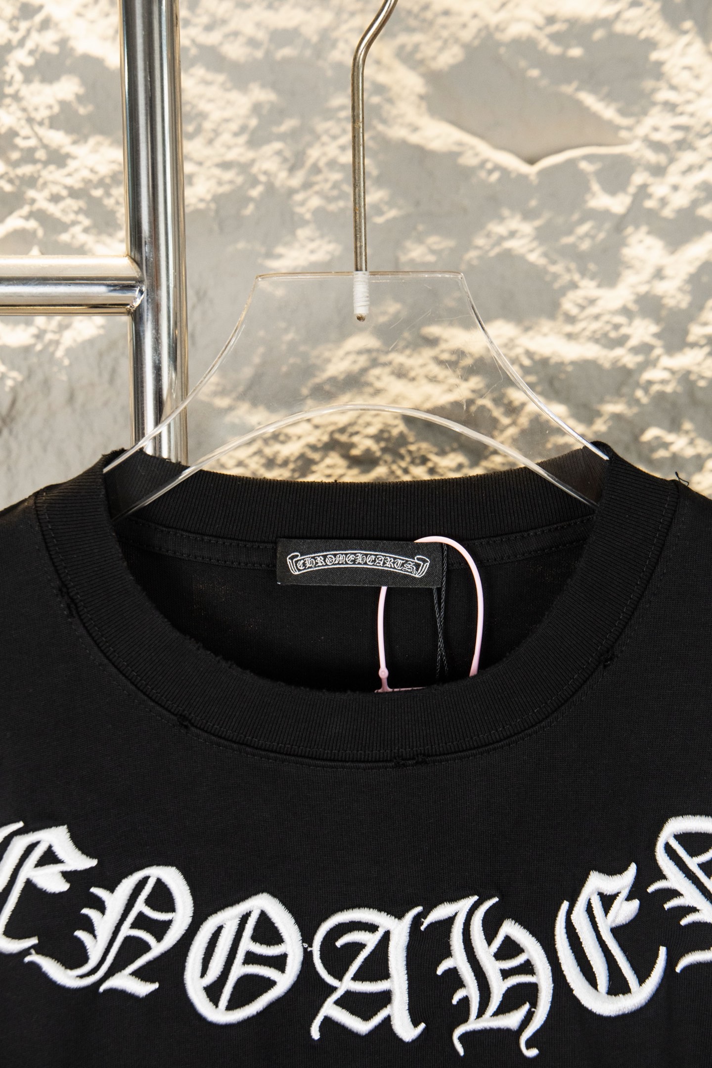 Chrome Hearts 26SS Neck Surround Gothic Embroidery Vintage Tee product image 4 thumbnail