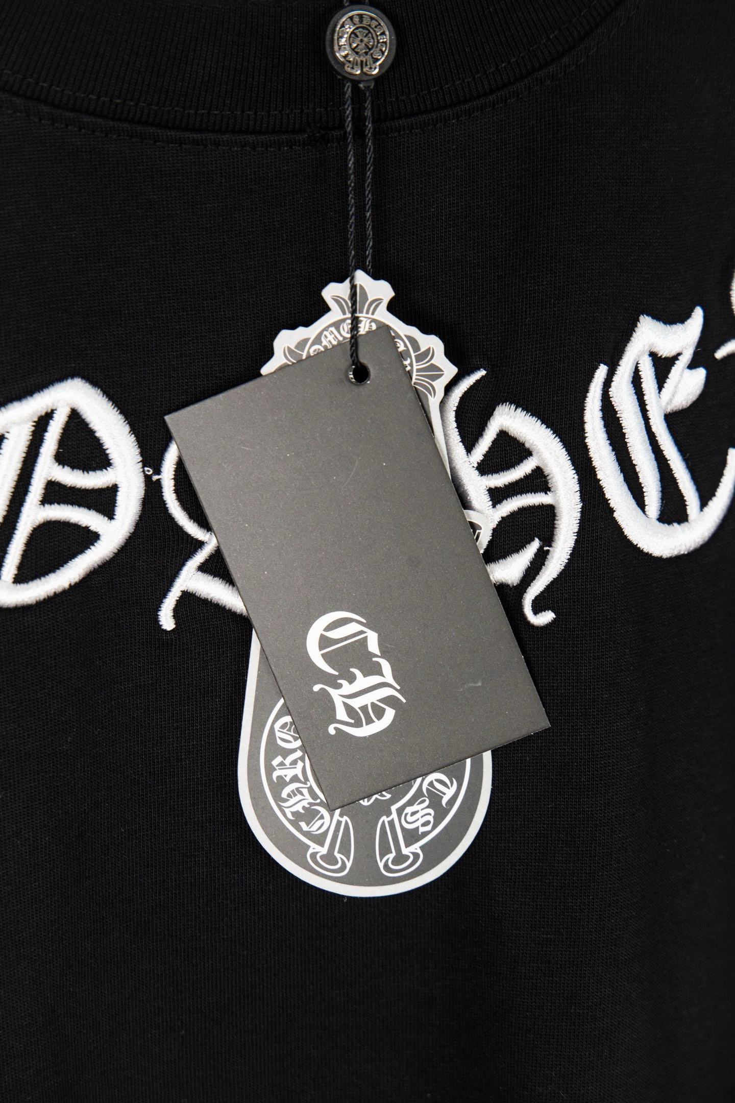 Chrome Hearts 26SS Neck Surround Gothic Embroidery Vintage Tee product image 5 thumbnail