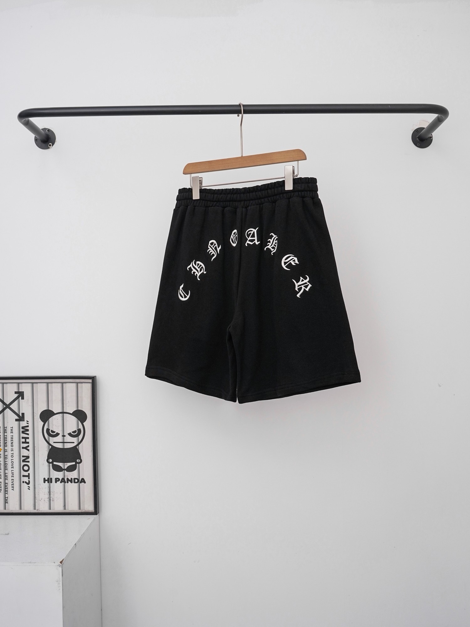 Chrome Hearts 2026SS Cross Embroidery 360G Terry Cotton Casual Shorts product image 2 thumbnail