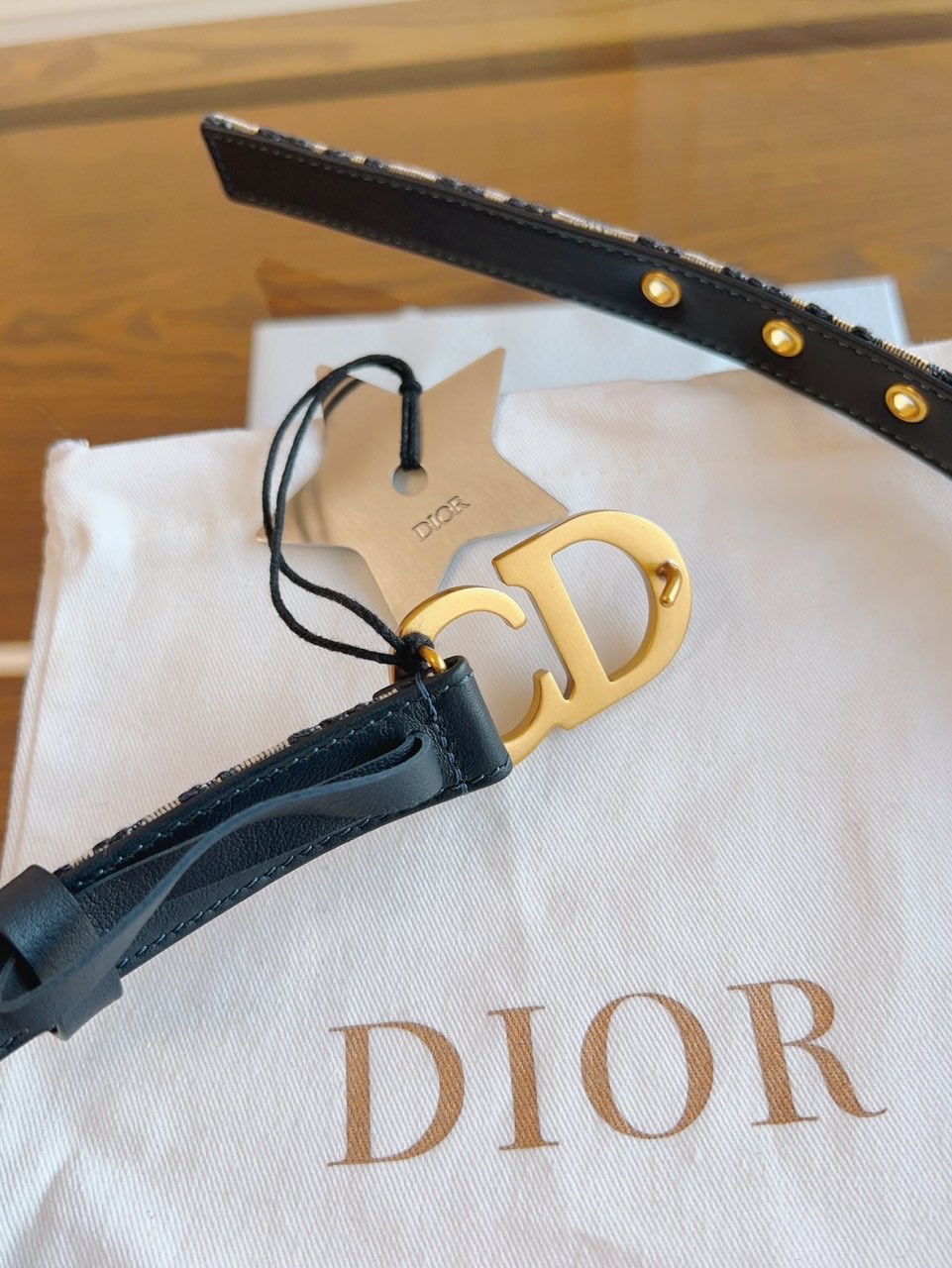 Dior 30 Montaigne Lucky Star CD Buckle Belt  product image 3 thumbnail