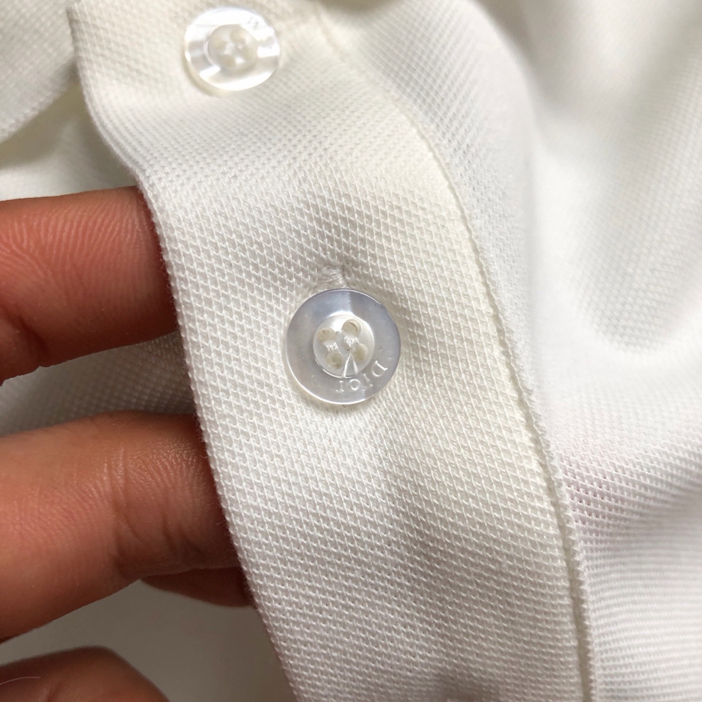 Dior Classic Logo Embroidered Polo Shirt product image 4 thumbnail