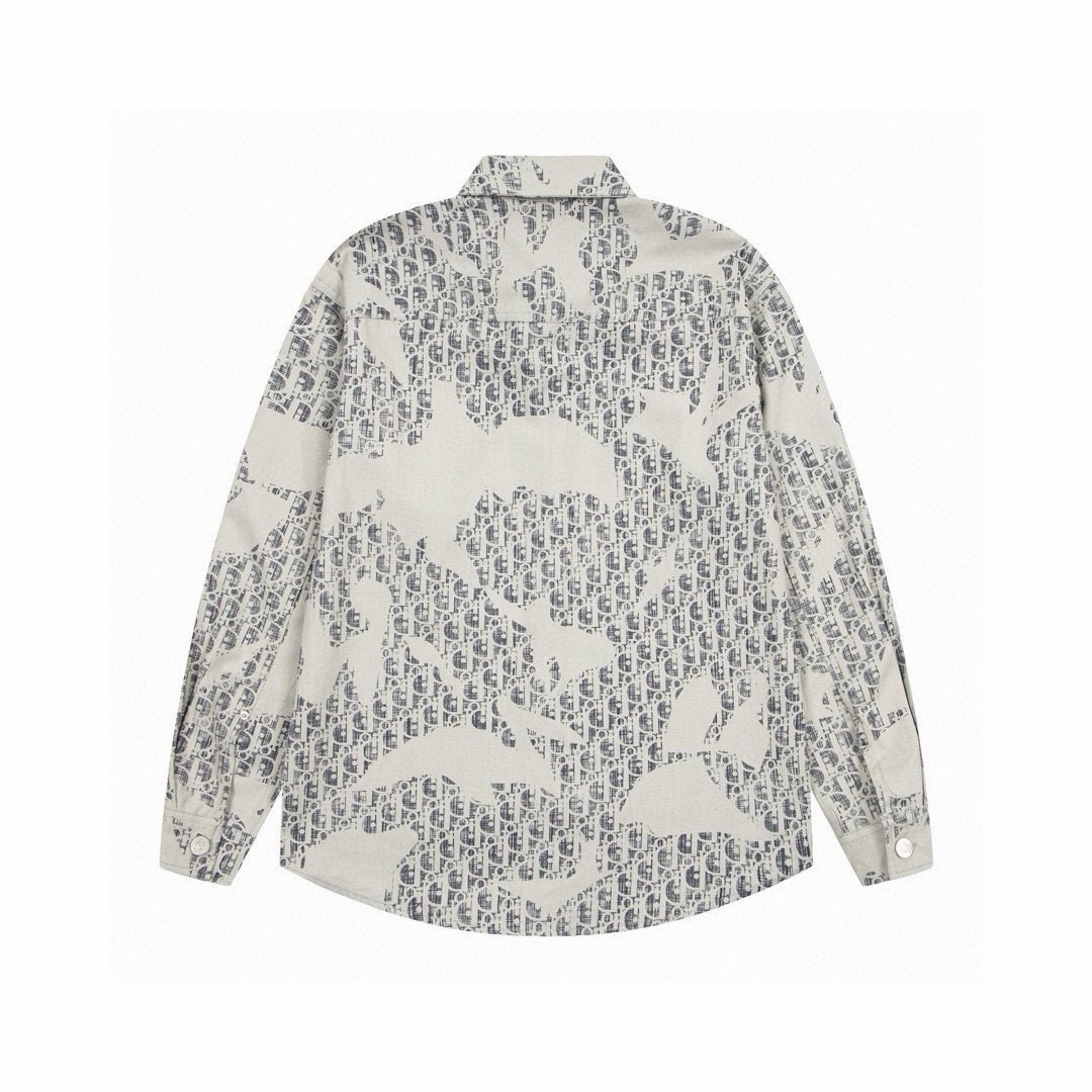 Dior Graffiti Washed Denim Shirt product image 2 thumbnail