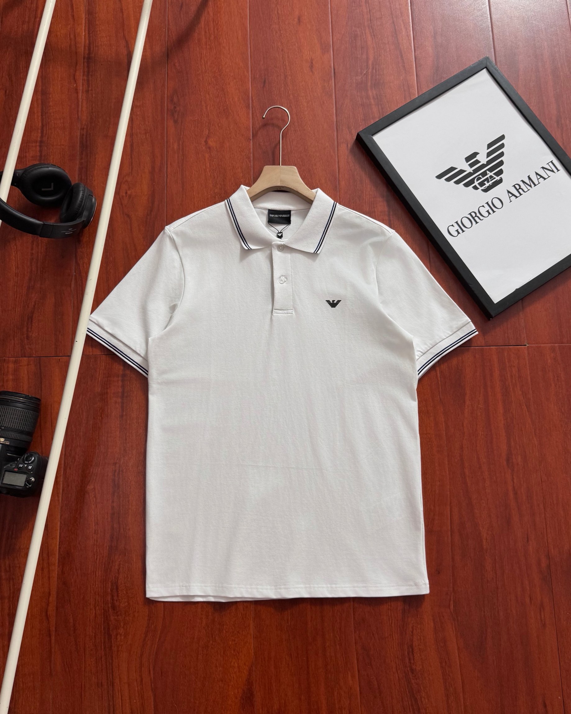 Emporio Armani Casual Business Short-Sleeve Polo Shirt