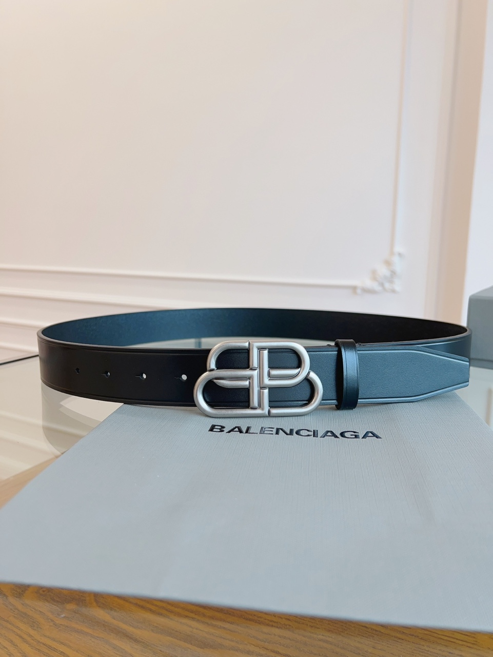 Balenciaga BB Leather Belt product image 2 thumbnail