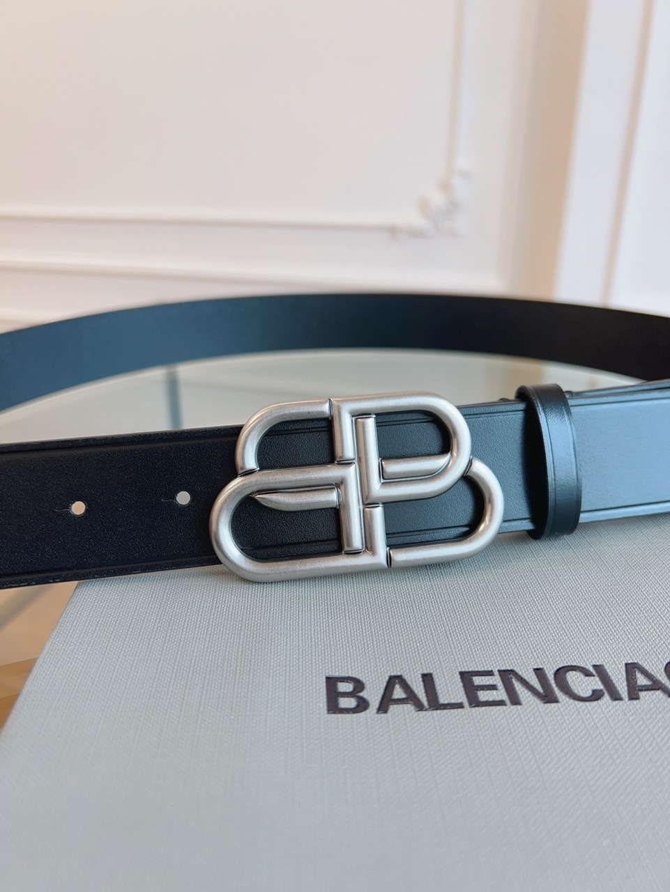 Balenciaga BB Leather Belt product image 3 thumbnail