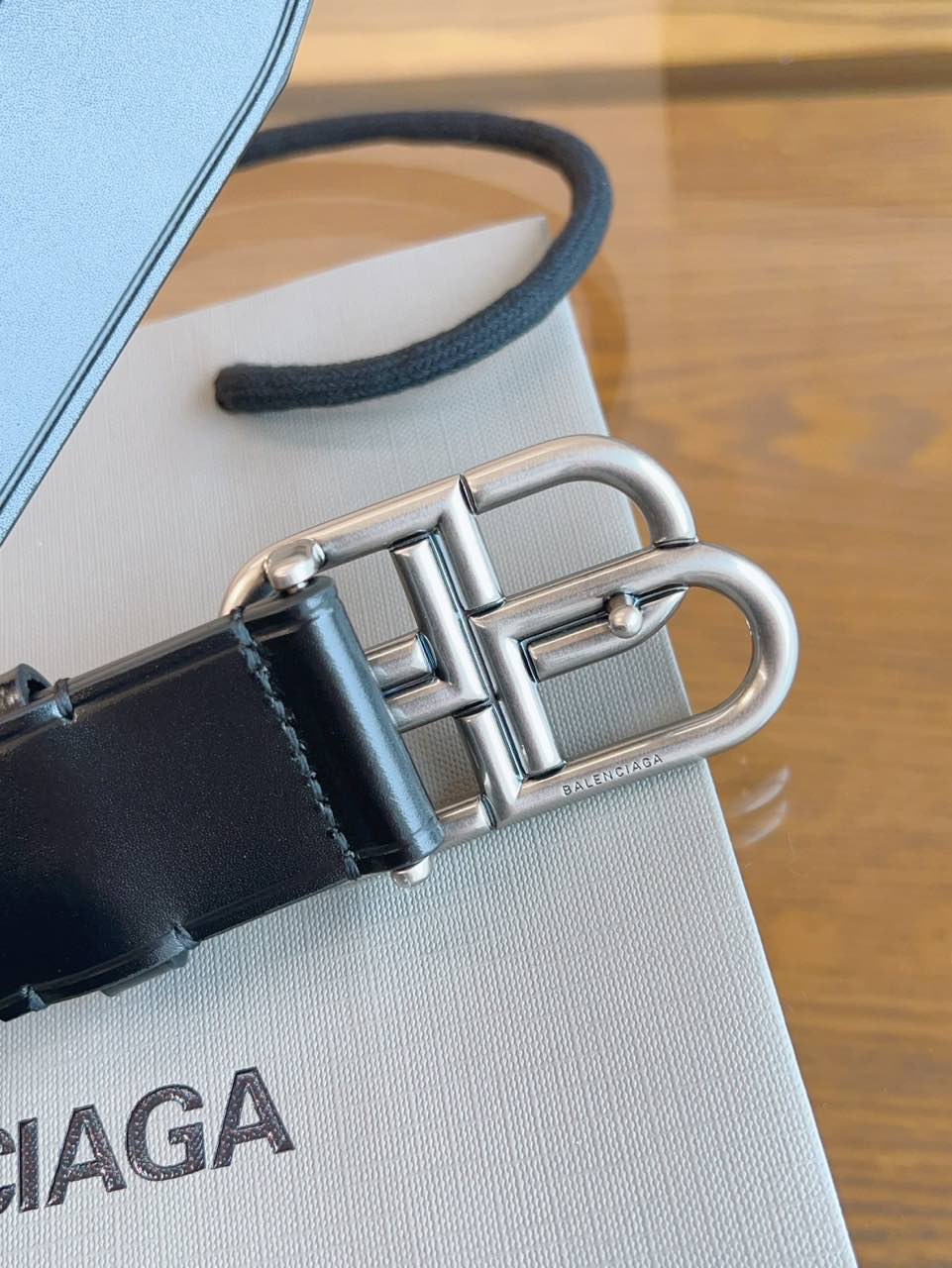 Balenciaga BB Leather Belt product image 5 thumbnail