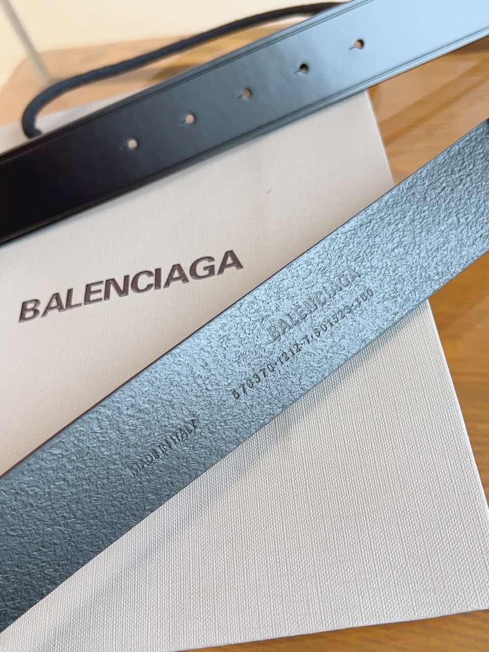 Balenciaga BB Leather Belt product image 6 thumbnail