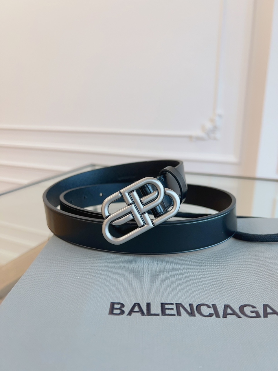  Balancing bb  Leather Belt