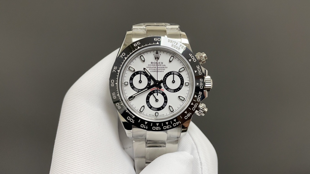 Rolex Daytona-Style King Factory Chronograph Watch – 904L Steel Edition