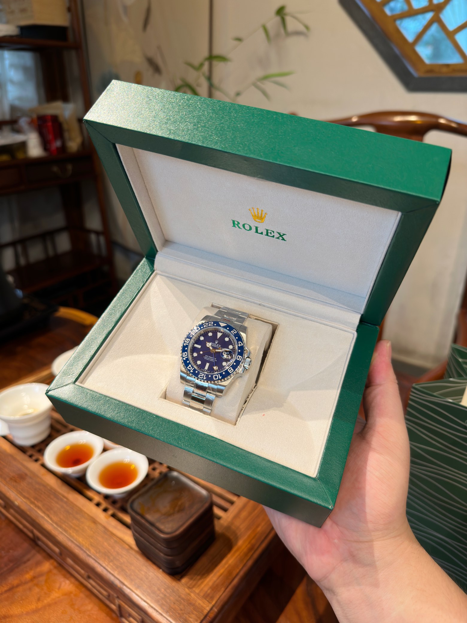 Rolex GMT-Master II Pepsi-Style N+ Factory Watch – 904L Steel Edition