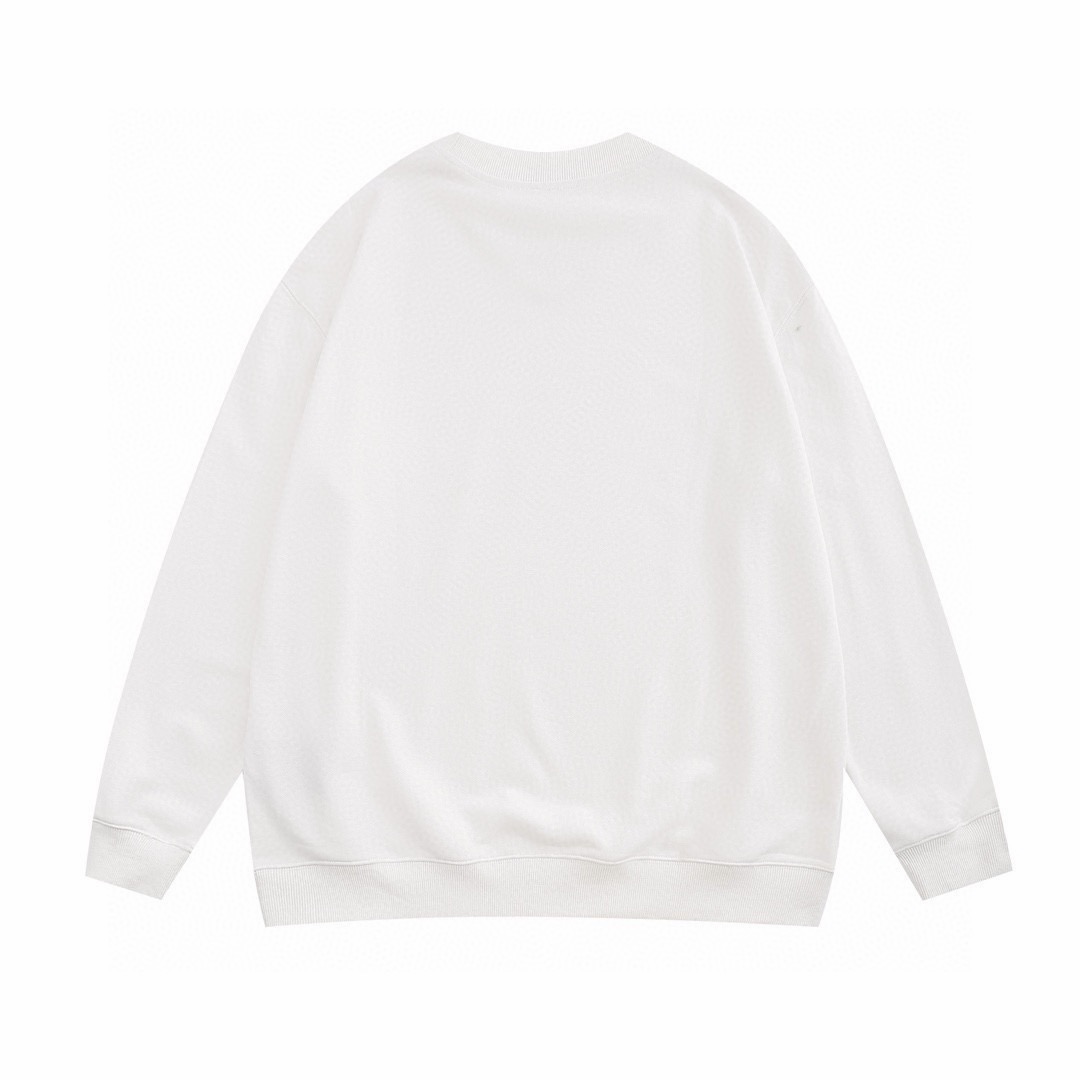 Prada-Style Triangle Logo Crewneck Sweatshirt product image 3 thumbnail