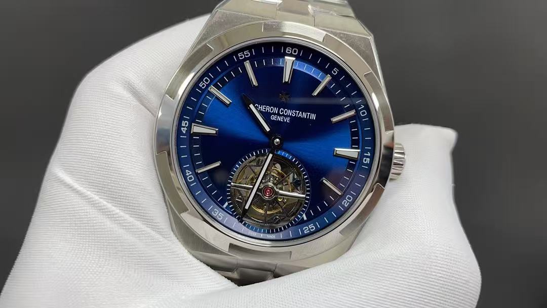 Vacheron Constantin-Style Overseas 6000V Tourbillon 42mm Watch