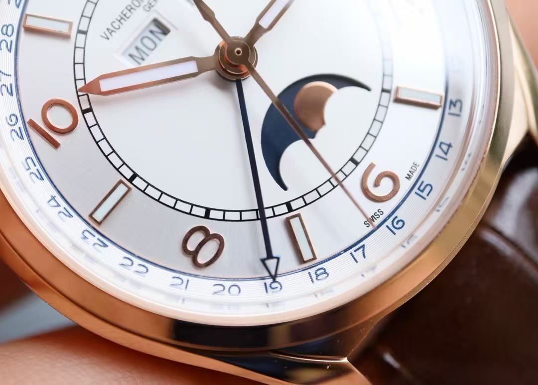 Vacheron Constantin-Style FIFTYSIX Full Calendar Moon Phase Watch product image 2 thumbnail