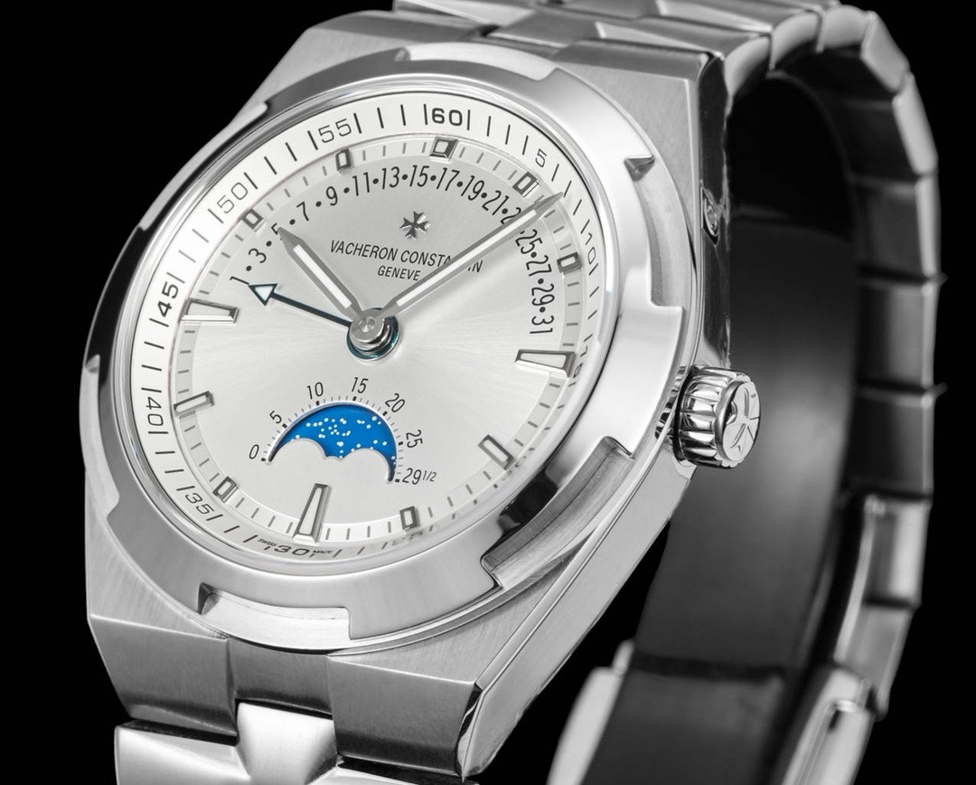 Vacheron Constantin-Style Overseas 4000V Retrograde Date Moon Phase Watch product image 2 thumbnail