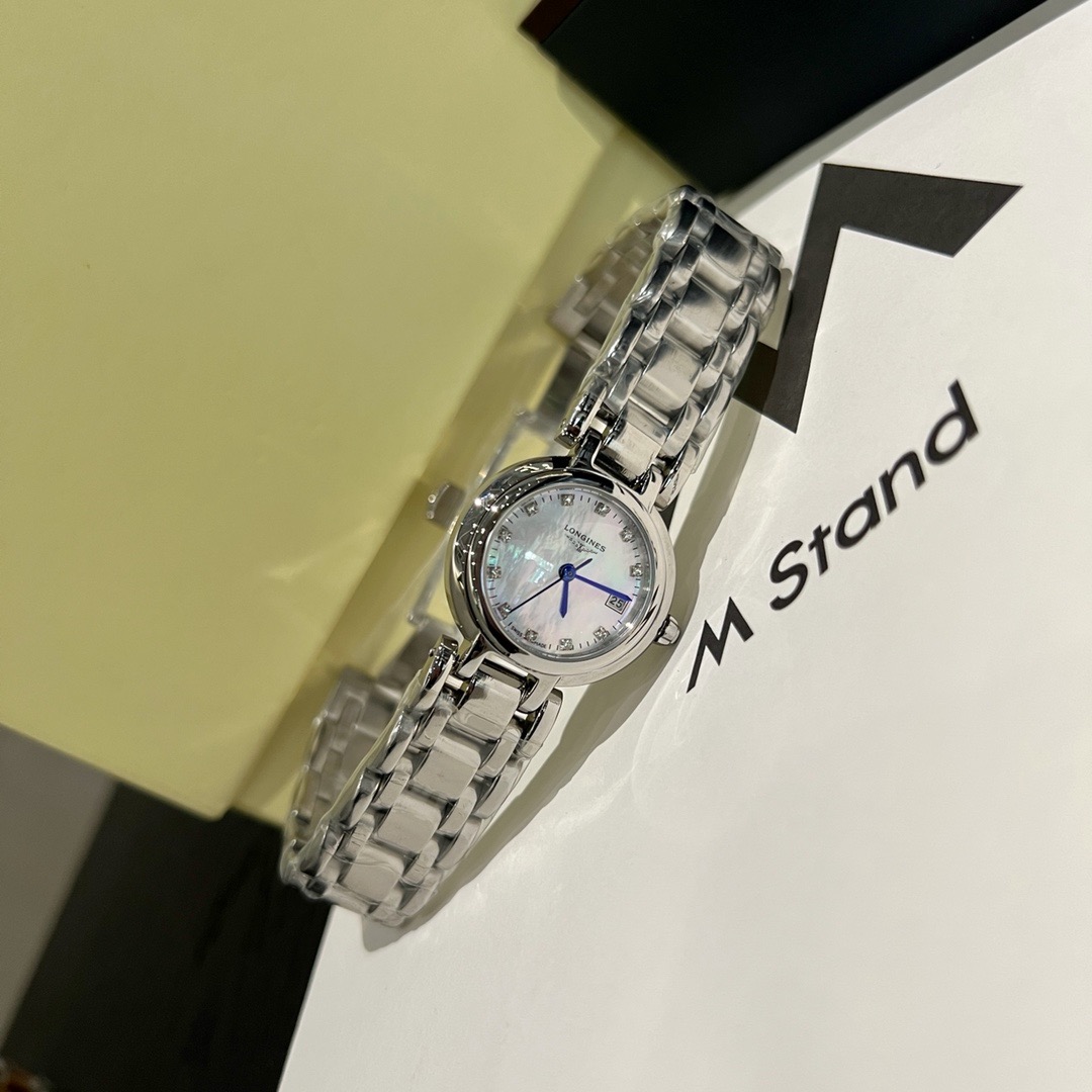 Longines-Style Primaluna Silver Ladies Watch product image 3 thumbnail
