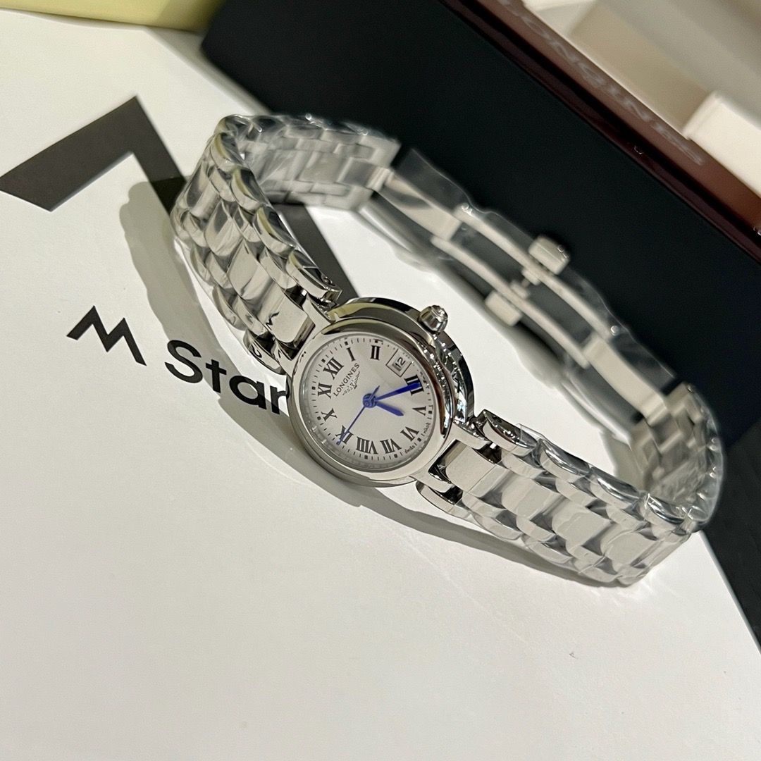 Longines-Style Primaluna Silver Ladies Watch product image 4 thumbnail