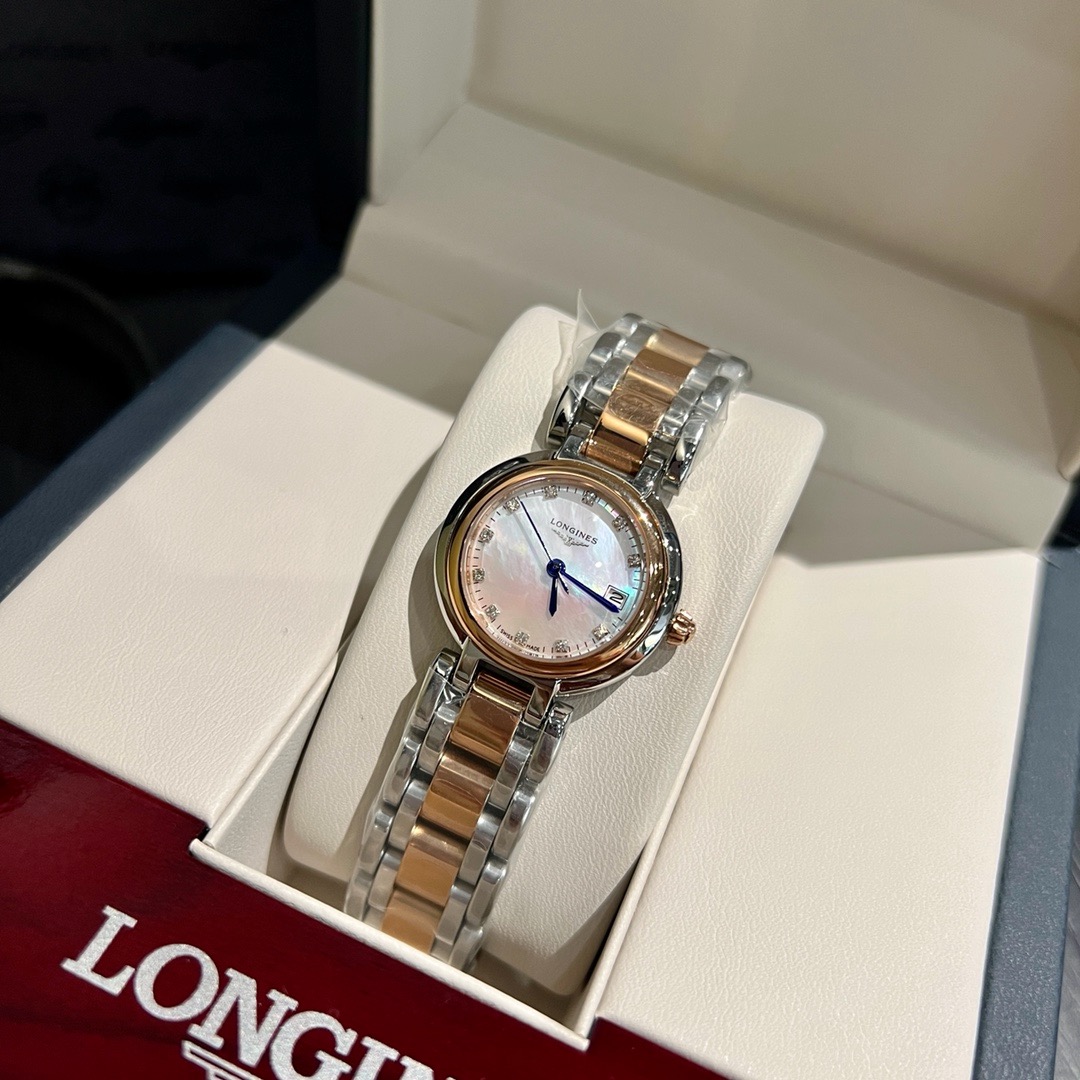 Longines-Style Primaluna Silver Ladies Watch product image 5 thumbnail