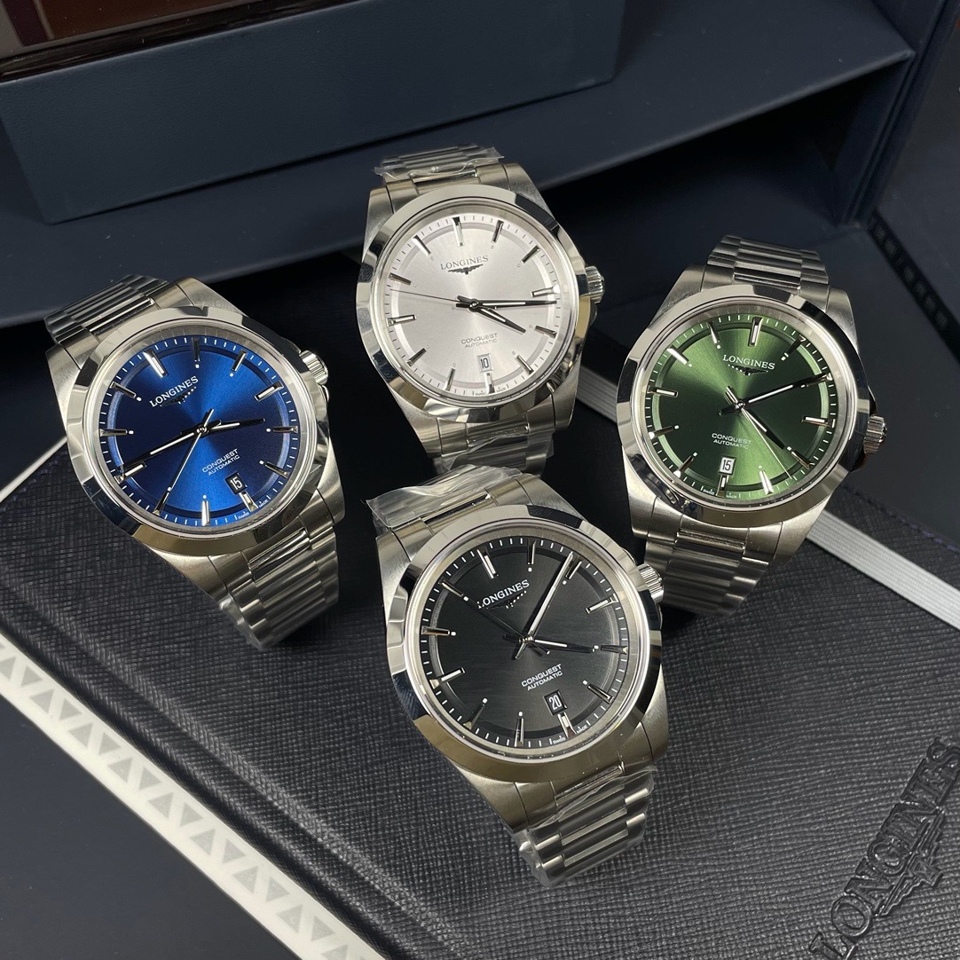 Longines-Style Conquest 41mm Automatic Stainless Steel Watch product image 2 thumbnail