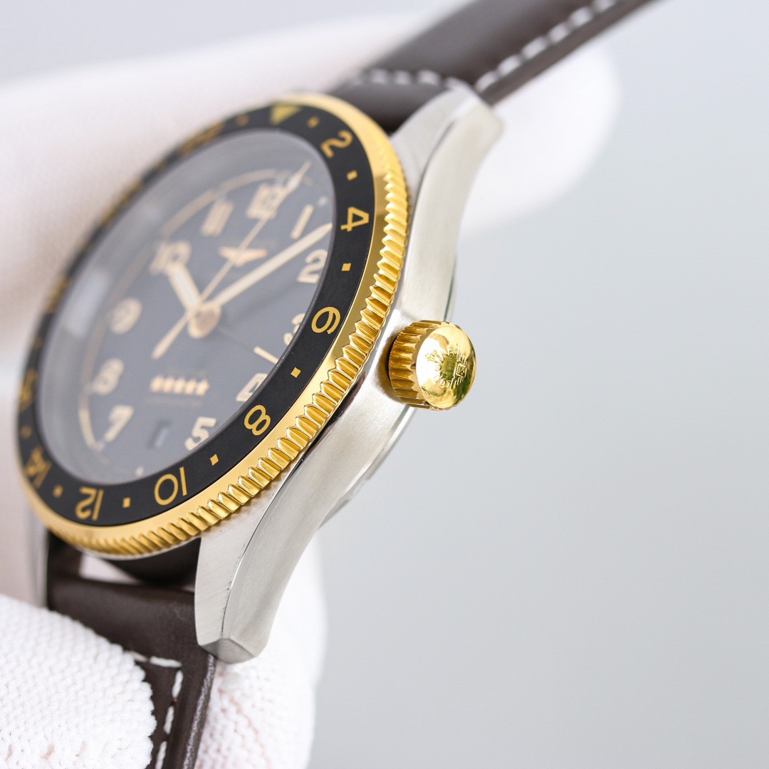 Longines-Style Spirit Zulu Time GMT Automatic Watch product image 3 thumbnail