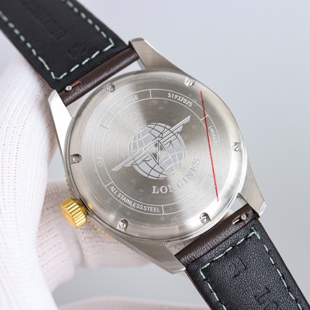 Longines-Style Spirit Zulu Time GMT Automatic Watch product image 4 thumbnail