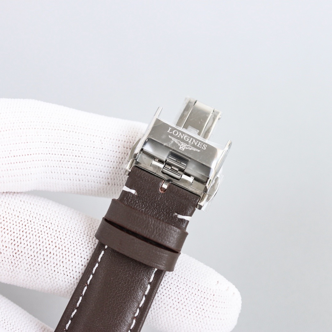 Longines-Style Spirit Zulu Time GMT Automatic Watch product image 6 thumbnail