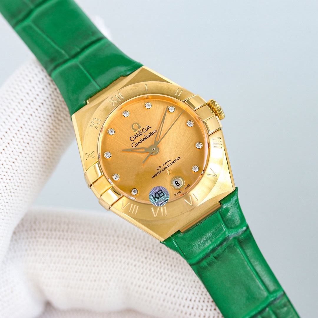 Omega-Style Constellation 29mm Co-Axial Ladies Watch product image 2 thumbnail
