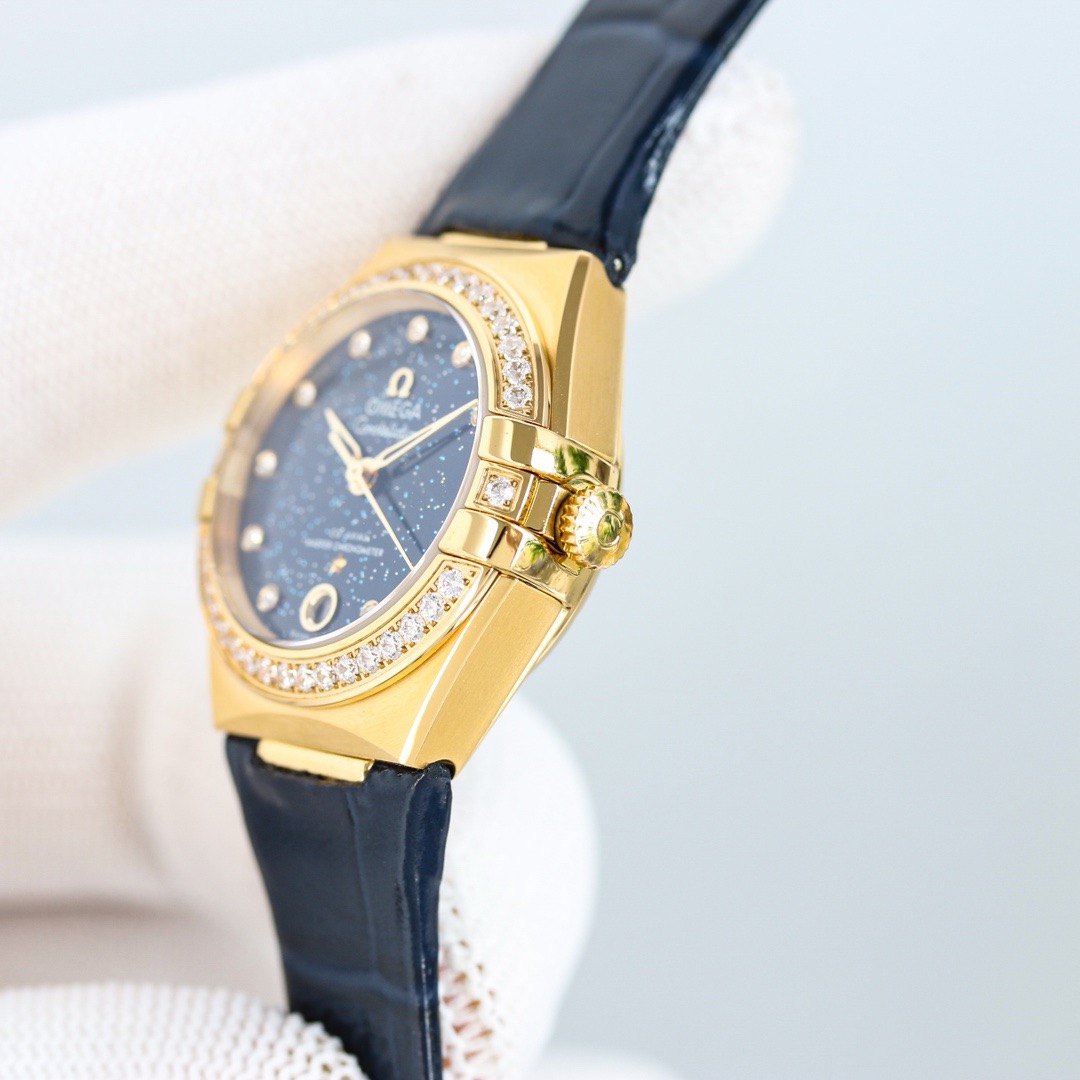 Omega-Style Constellation 29mm Co-Axial Ladies Watch product image 4 thumbnail