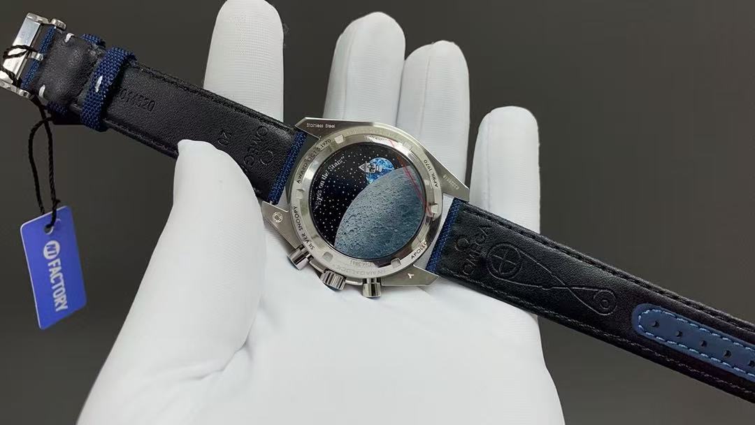 Omega-Style Speedmaster Snoopy 42mm Chronograph Watch product image 5 thumbnail