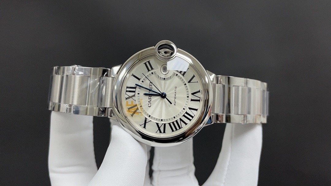 Cartier Ballon Bleu 42mm Automatic Watch White Dial product image 2 thumbnail