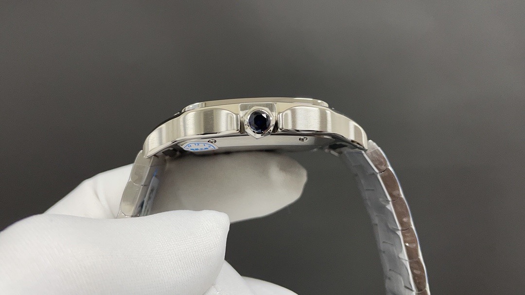 Cartier Santos 39.5mm Blue Dial Automatic Watch product image 3 thumbnail