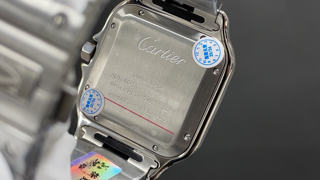 Cartier Santos 39.5mm Blue Dial Automatic Watch product image 5 thumbnail