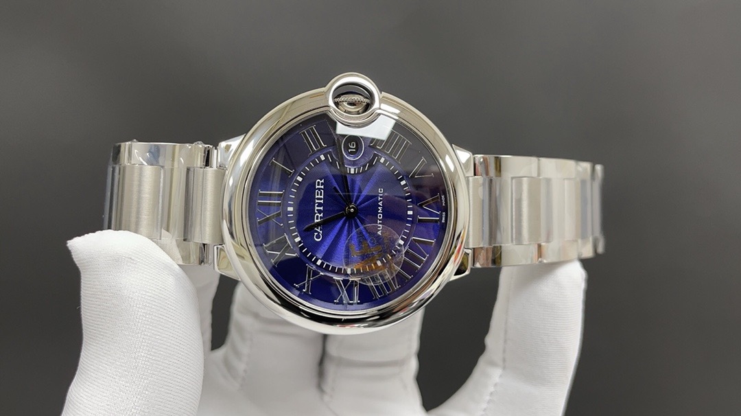 Cartier Ballon Bleu 42mm Blue Dial Automatic Watch product image 2 thumbnail