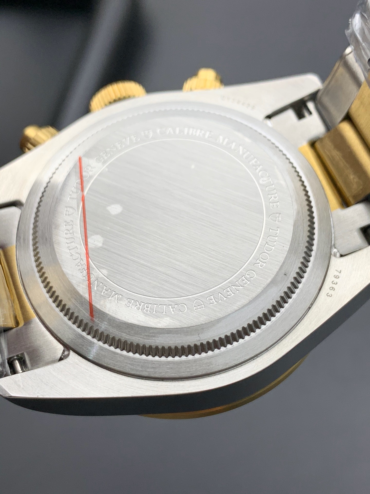 Tudor-Style Black Bay Chronograph Two-Tone 41mm Automatic Watch product image 5 thumbnail