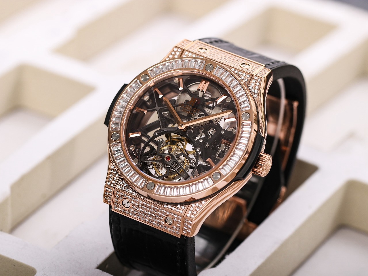 Hublot Classic Fusion Tourbillon Skeleton Watch