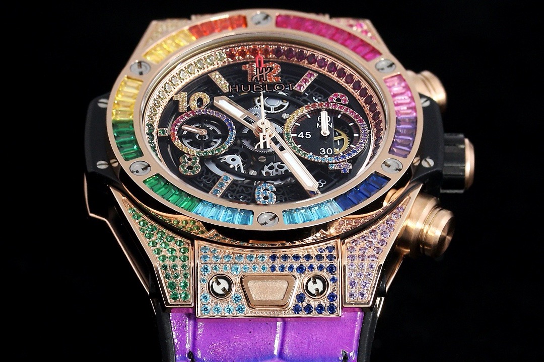 Hublot Big Bang Rainbow Skeleton Chronograph Watch product image 2 thumbnail