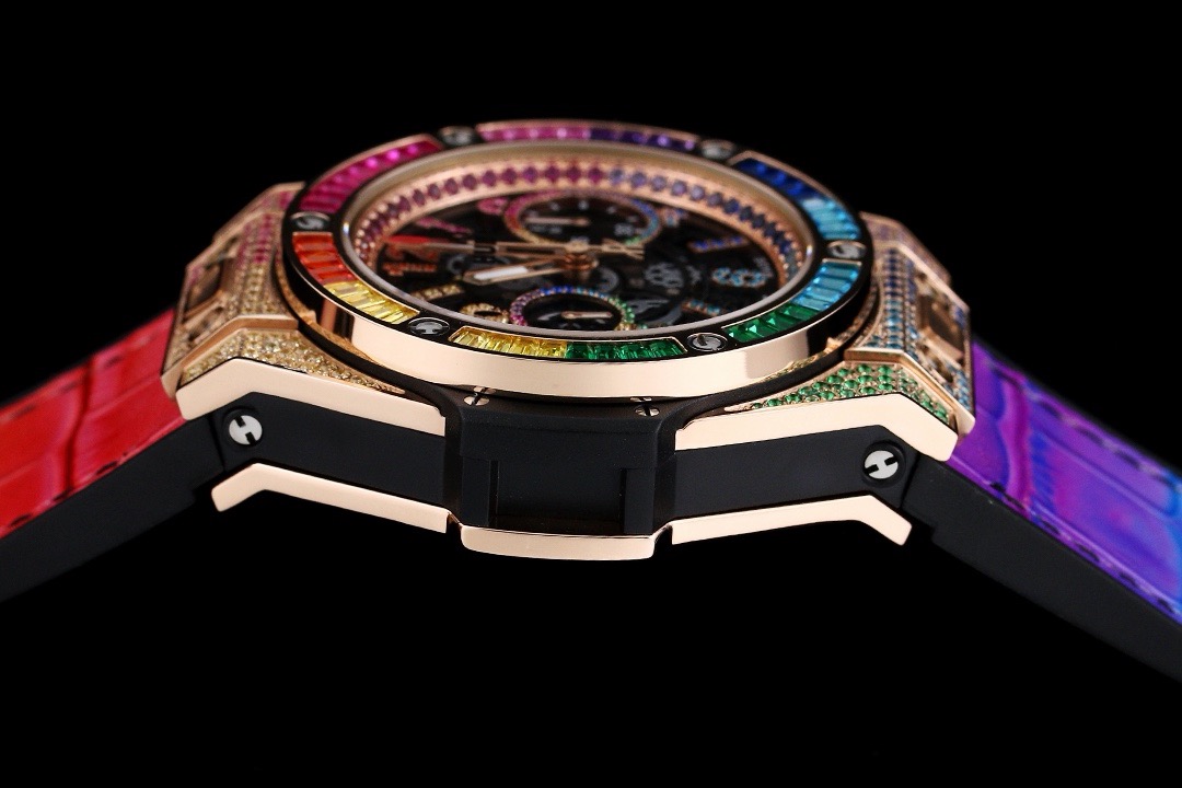 Hublot Big Bang Rainbow Skeleton Chronograph Watch product image 3 thumbnail